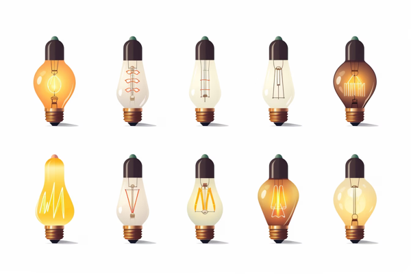 vintage aesthetics incandescent