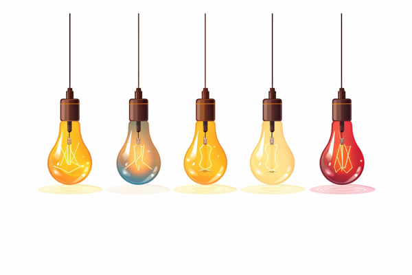 aesthetics incandescent bulbs